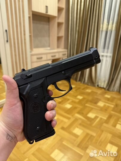 Пистолет игрушечный железный