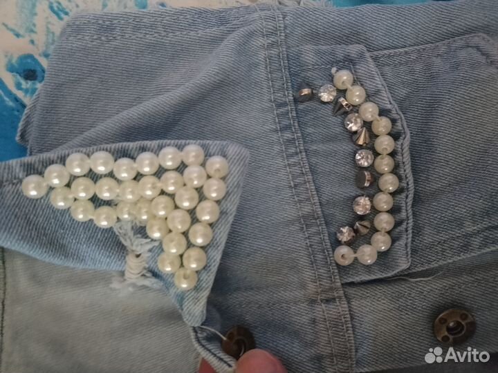 Джинсовая жилетка