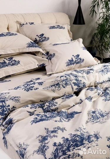 Постельное бельё в стиле zara home 2 комплекта