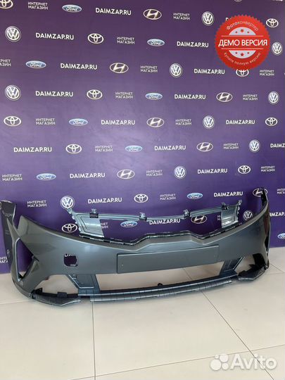 Бампер Передний Kia Rio (2020) / серый U4G