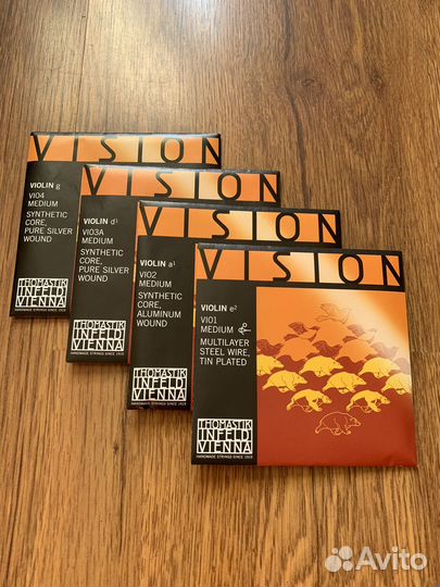Thomastik струны VI100, VIS200 для скрипки и альта