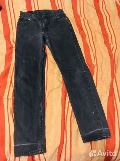 Джинсы черные 164 для подростка