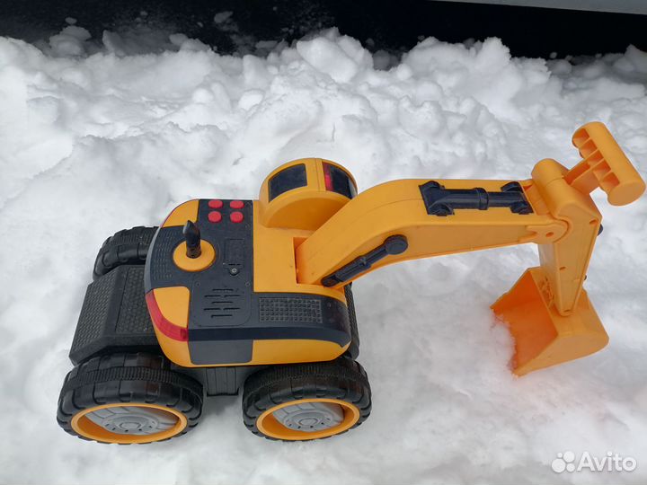 Экскаватор звук свет