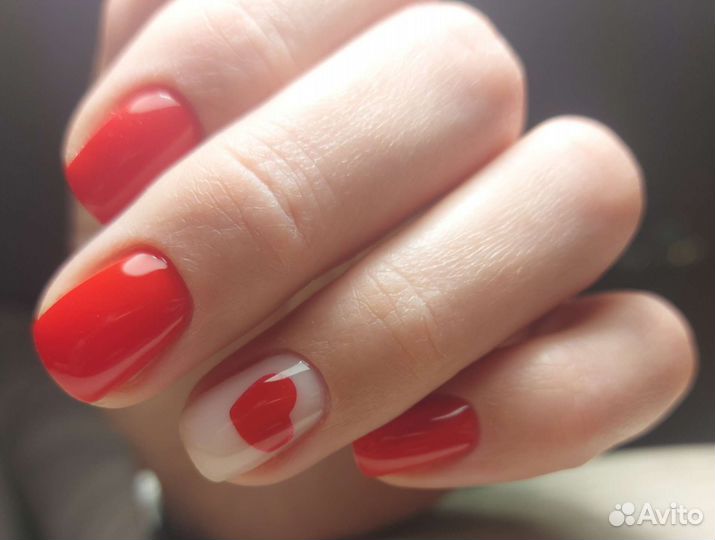 Маникюр + покрытие + наращивание