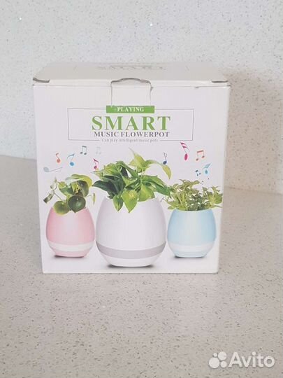 Умный музыкальный горшок. Беспроводная колонка