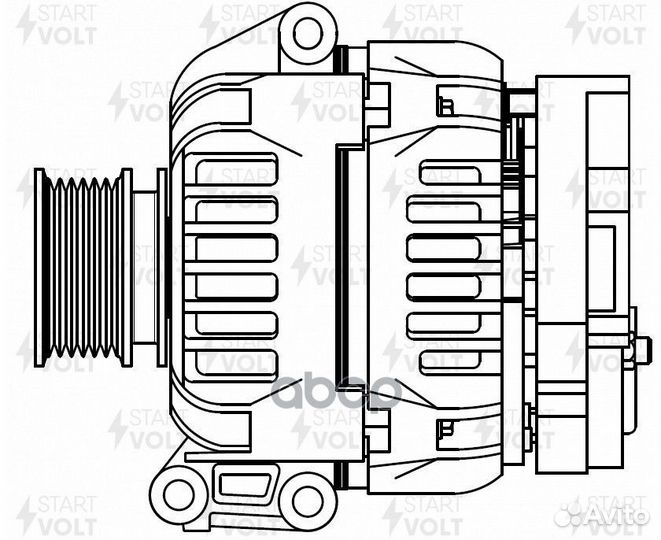Генератор Renault Logan (04) /Sandero (08) 1.4