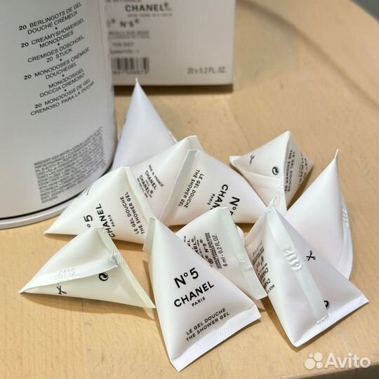 Chanel гель для душа 20 шт по 6 ml Франция