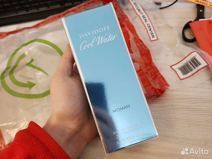 Davidoff cool water Woman 100мл оригинал Duty Free
