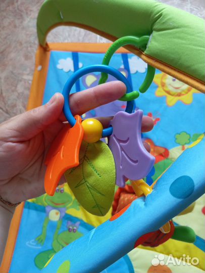 Развивающий коврик tiny love солнечная полянка