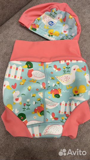 Подгузники трусики для плавания с шапочкой