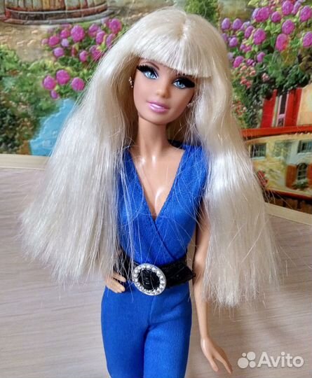 Кукла The Barbie Look Collection Blue Jumpsuit