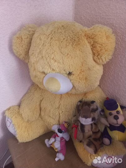 Игрушки пакетом в т.ч Мишка из мульт Маша и Медвед