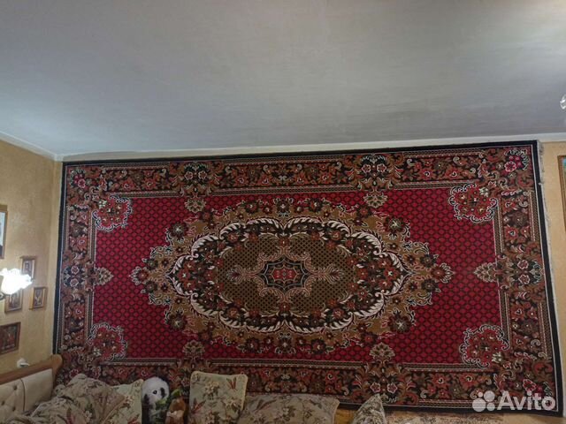 Ковер шерстяной 3,6 м на 1,8 м