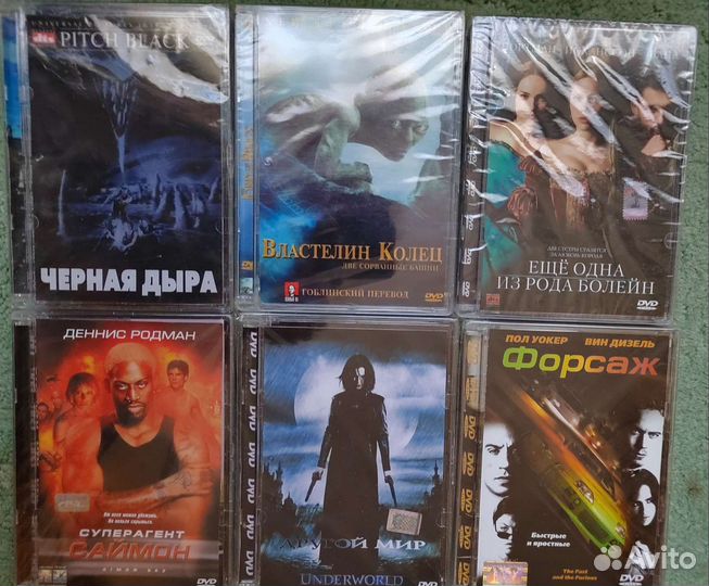 DVD диски стекло