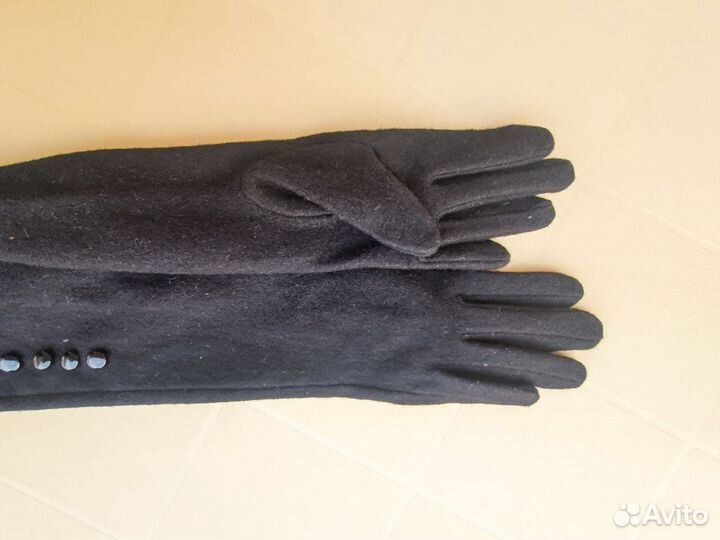 Перчатки женские длинные