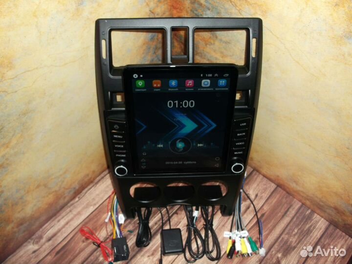 Магнитола LADA Priora Android типа Tesla