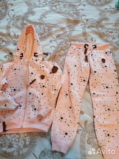 Большой пакет вещей на девочку 122-128 см