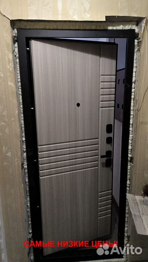 Тёплая дверь входная с терморазрывом с бесплатной