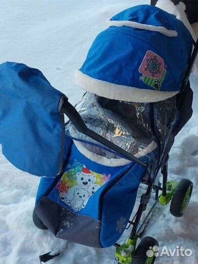 Детские санки коляска