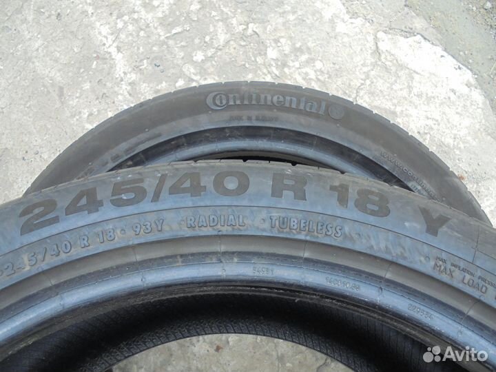 Continental ContiSportContact 5 245/40 R18
