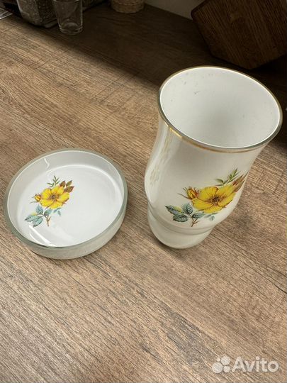 Маленькая вазочка стекло