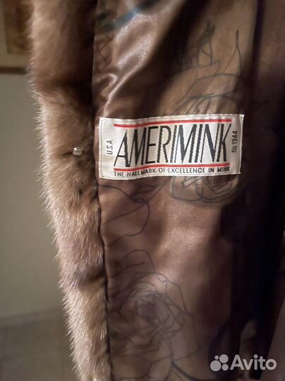 Шуба норковая автоледи оверсайз