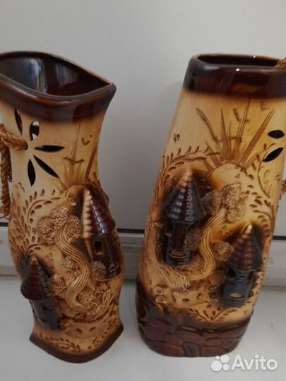 Вазы настольные