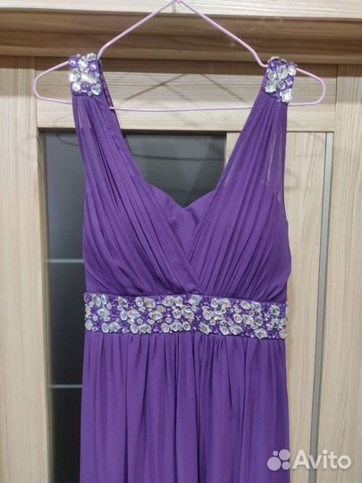 Вечернее платье 46 48 размера в пол