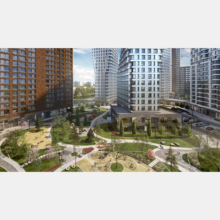 1-к. квартира, 44,2 м², 6/14 эт.