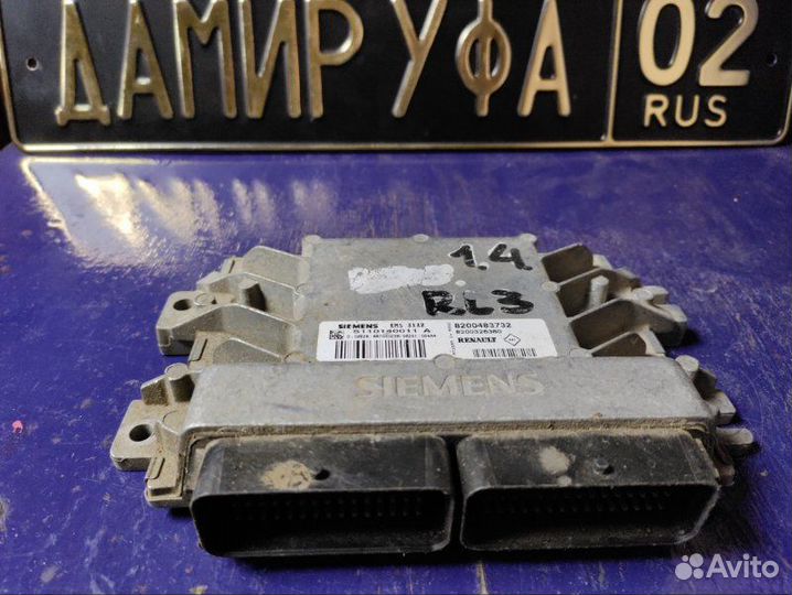 Блок управления двигателем Renault Logan LS0G K7JA