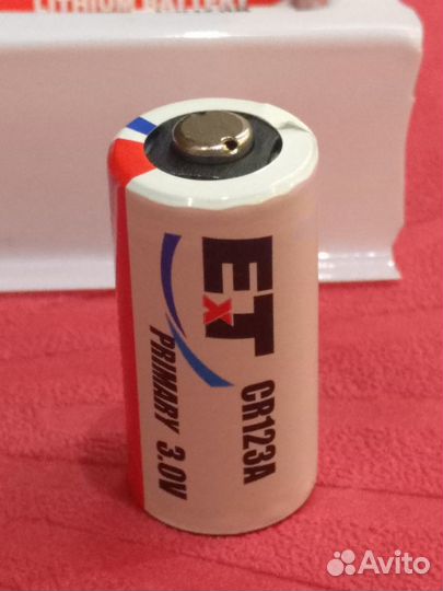 Lithium battery ET CR123 A 3V