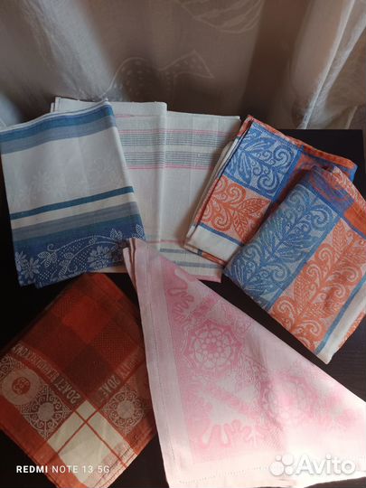 Кухонные полотенца и салфетки Лен СССР