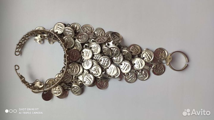 Колье и браслет. Восточные танцы