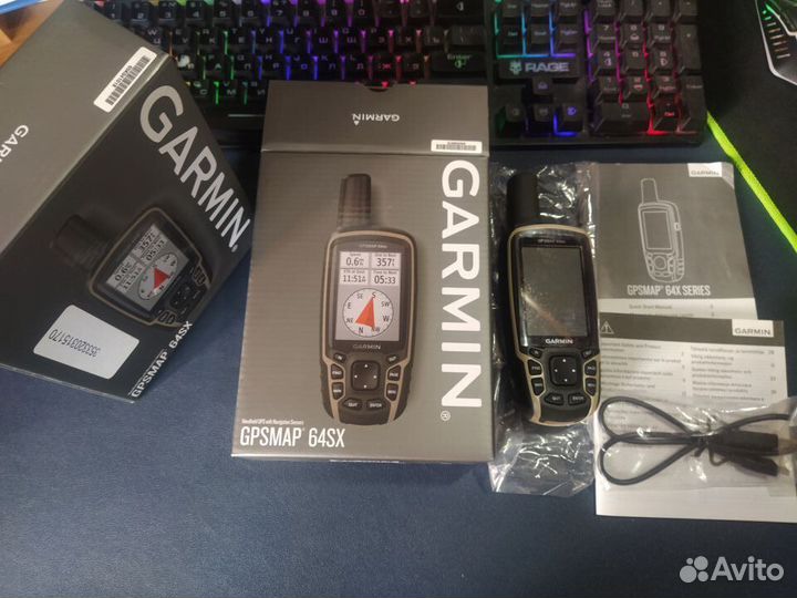 Новый GPS / глонасc навигатор Garmin GPSmap 64sx