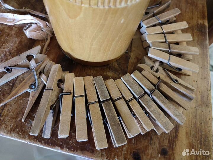 Деревянные прищепки СССР