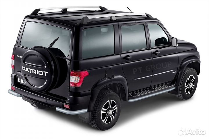 Защита порогов окантовка 51 мм (ппк) UAZ Patriot