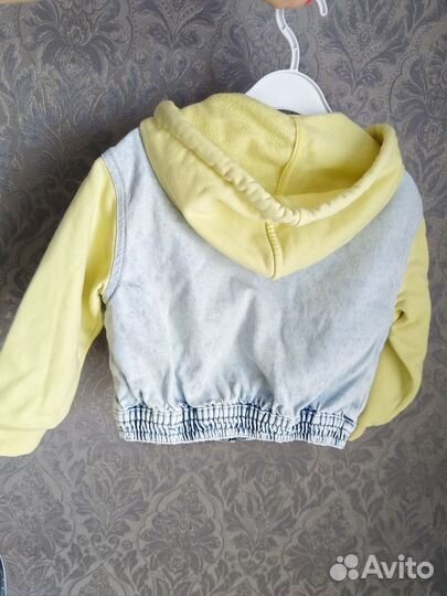 Ветровка джинсовая для девочки