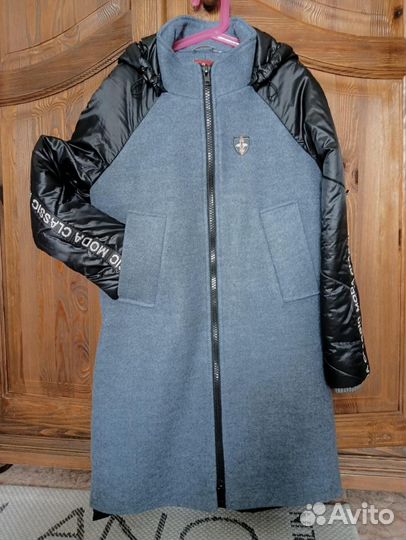 Пальто на девочку 146