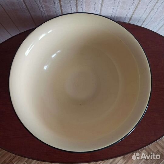 Тазик эмалированный