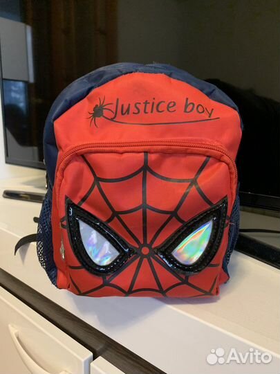 Рюкзак человек паук justice boy для мальчика