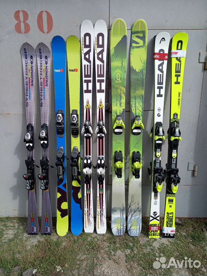 Горные лыжи Head, Salomon