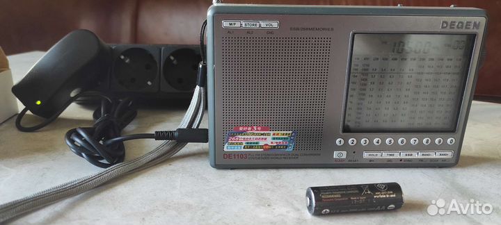 Блок питания адаптер для приемника Degen DE1103