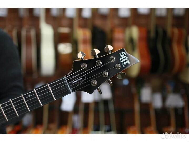 Schecter banshee-6 SGR mred электрогитара с чехлом