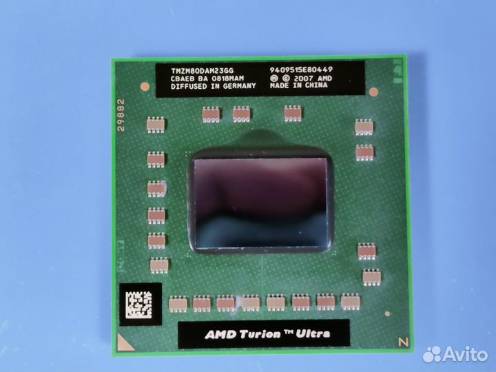 Проц AMD Turion X2 Ultra ZM-80 (tmzm80DAM23GG)