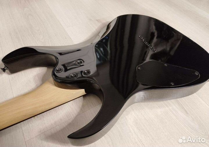 7 струнная электрогитара ibanez GRG7221QA-TKS