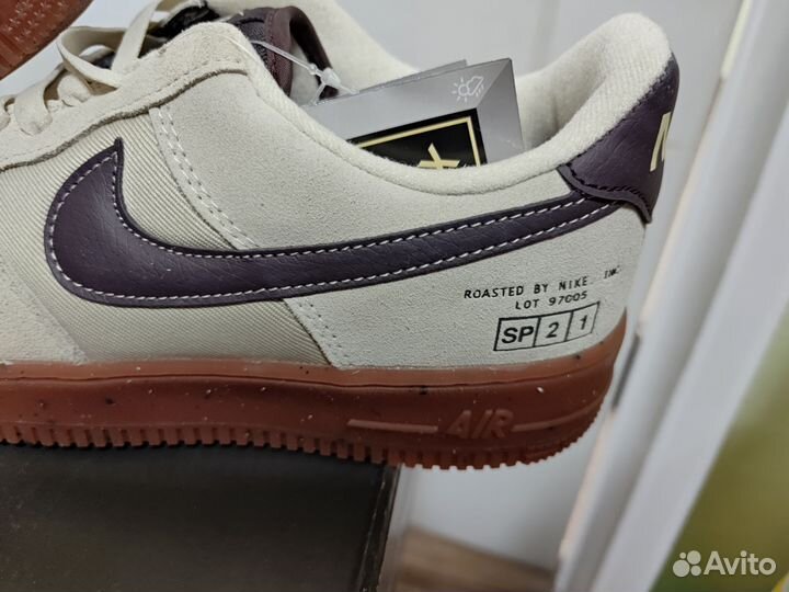 Кроссовки утеплённые Nike Air Force 1 Low “Coffee”