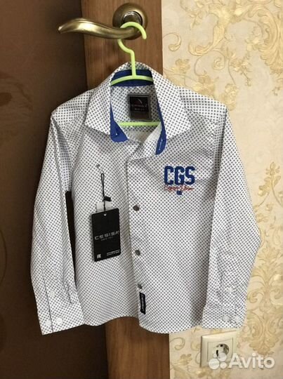 Рубашка CGS. Новая. Р. 98. 3 года