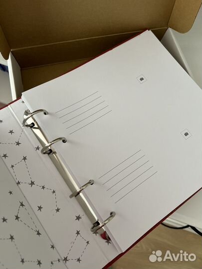 Фотоальбом красный