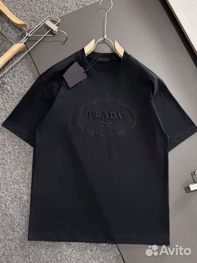 Футболка мужская prada премиум