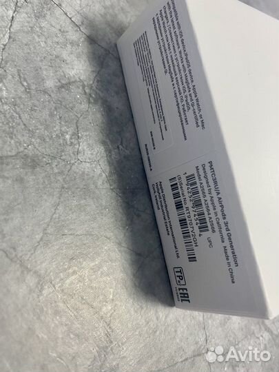 Беспроводные наушники apple airpods 3